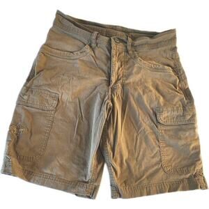 Boy Scout Of America Mens Olive Green Cargo Uniform Outdoor Hiking Shorts Sz 30